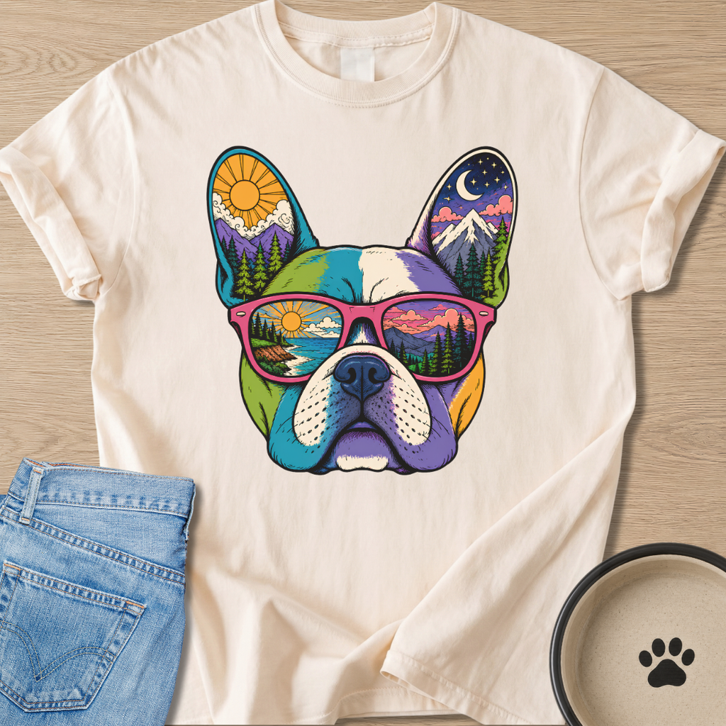 Natural Frenchie T-shirt