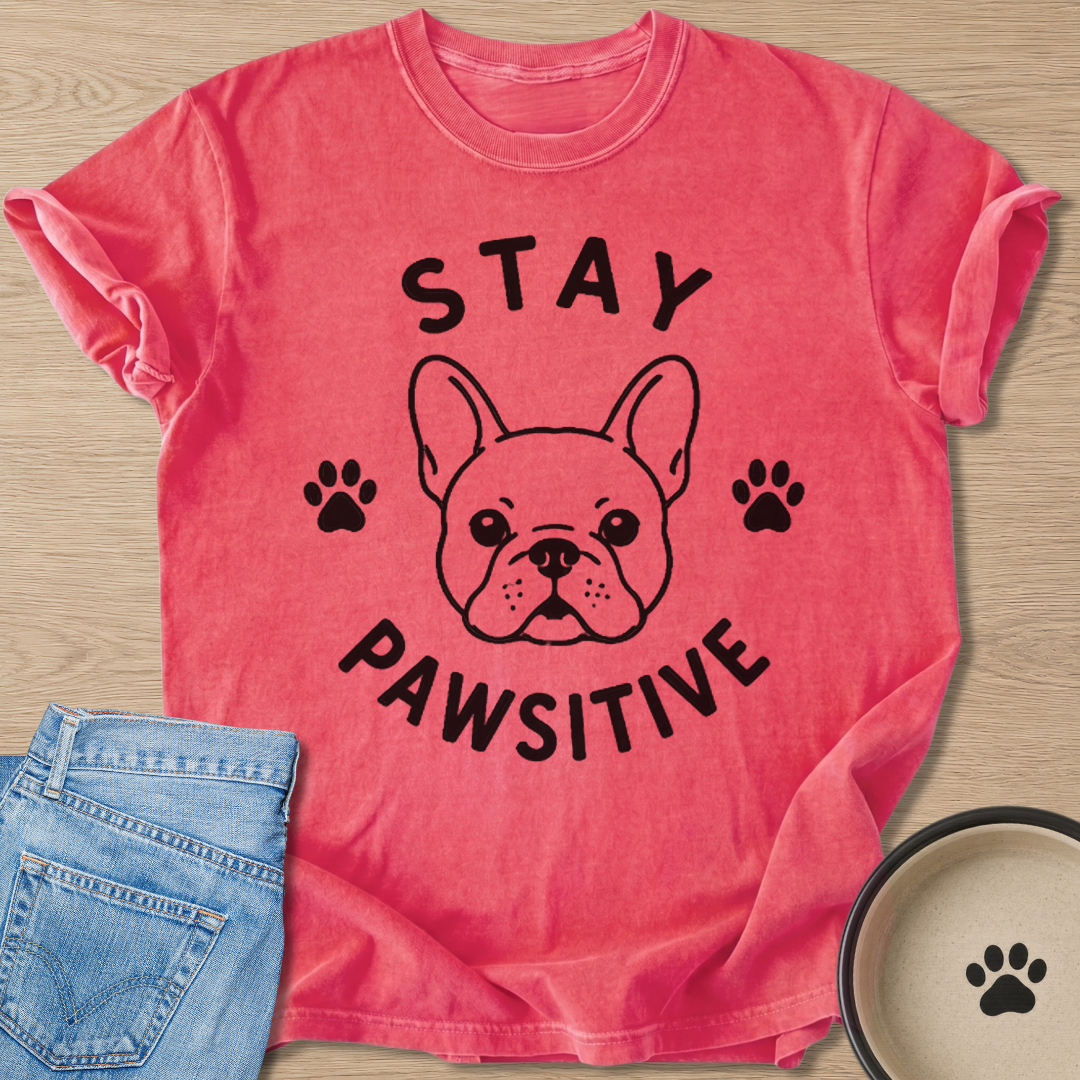 Stay Pawsitive T-shirt