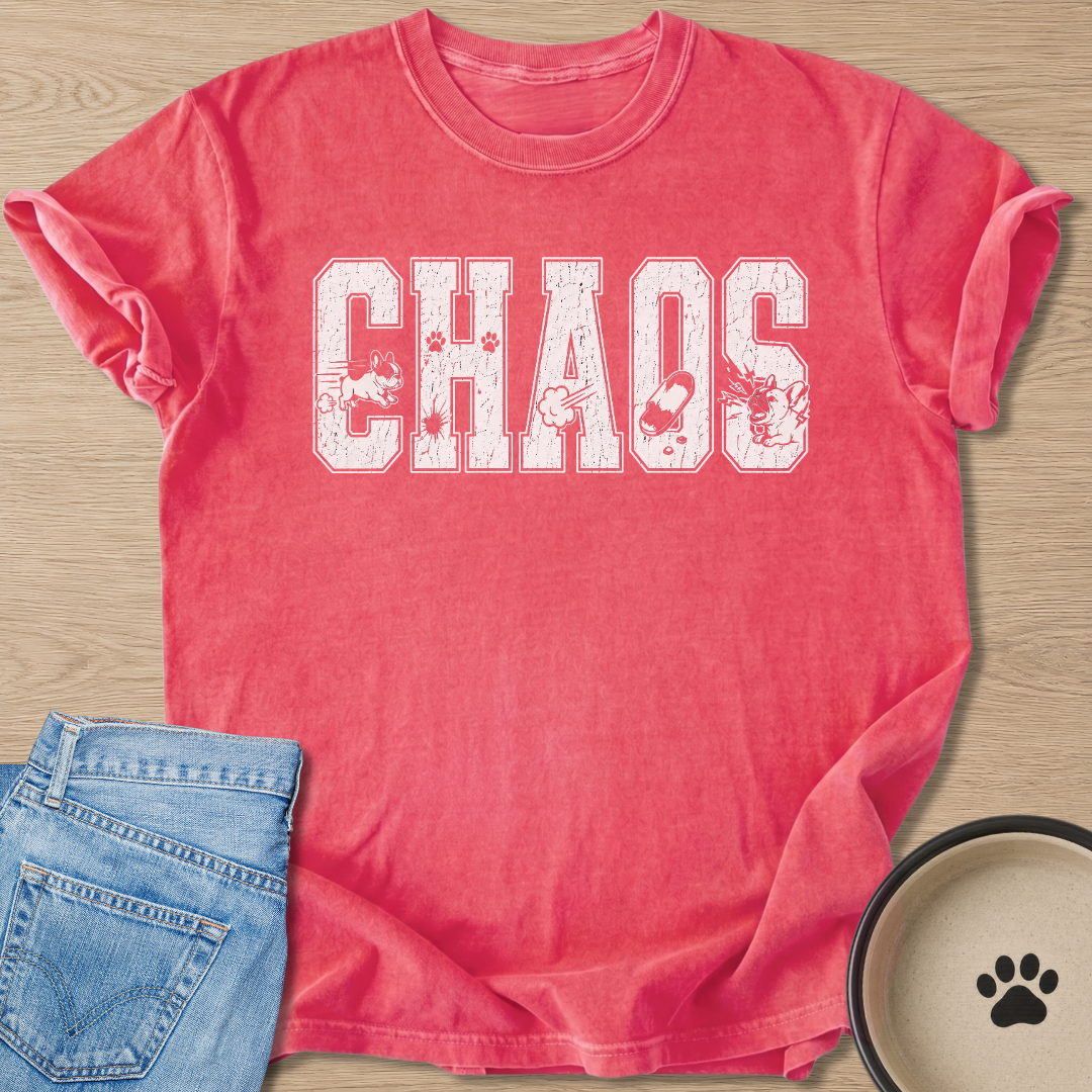 Frenchie Chaos T-shirt