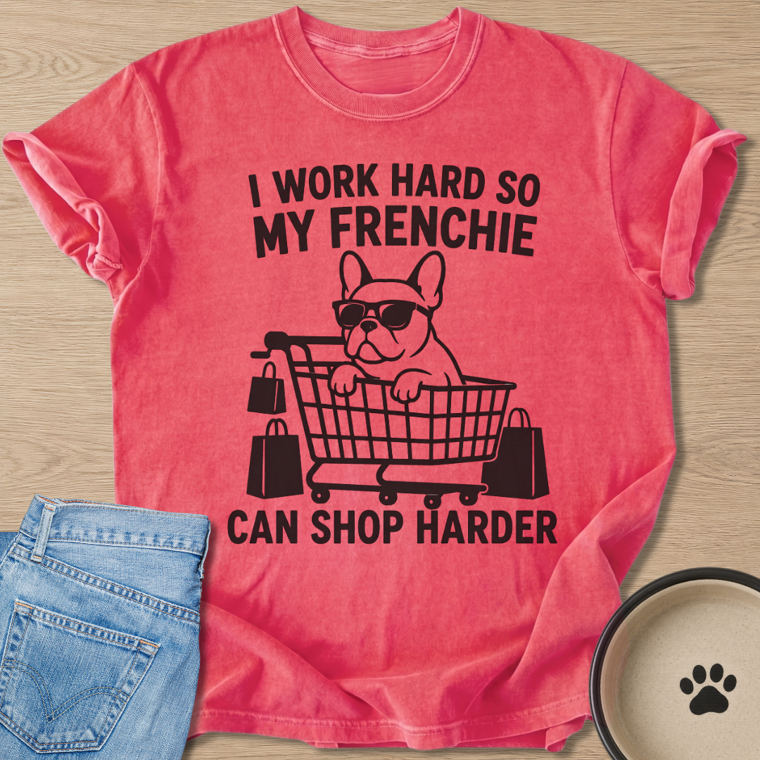 Can Shop Harder T-shirt