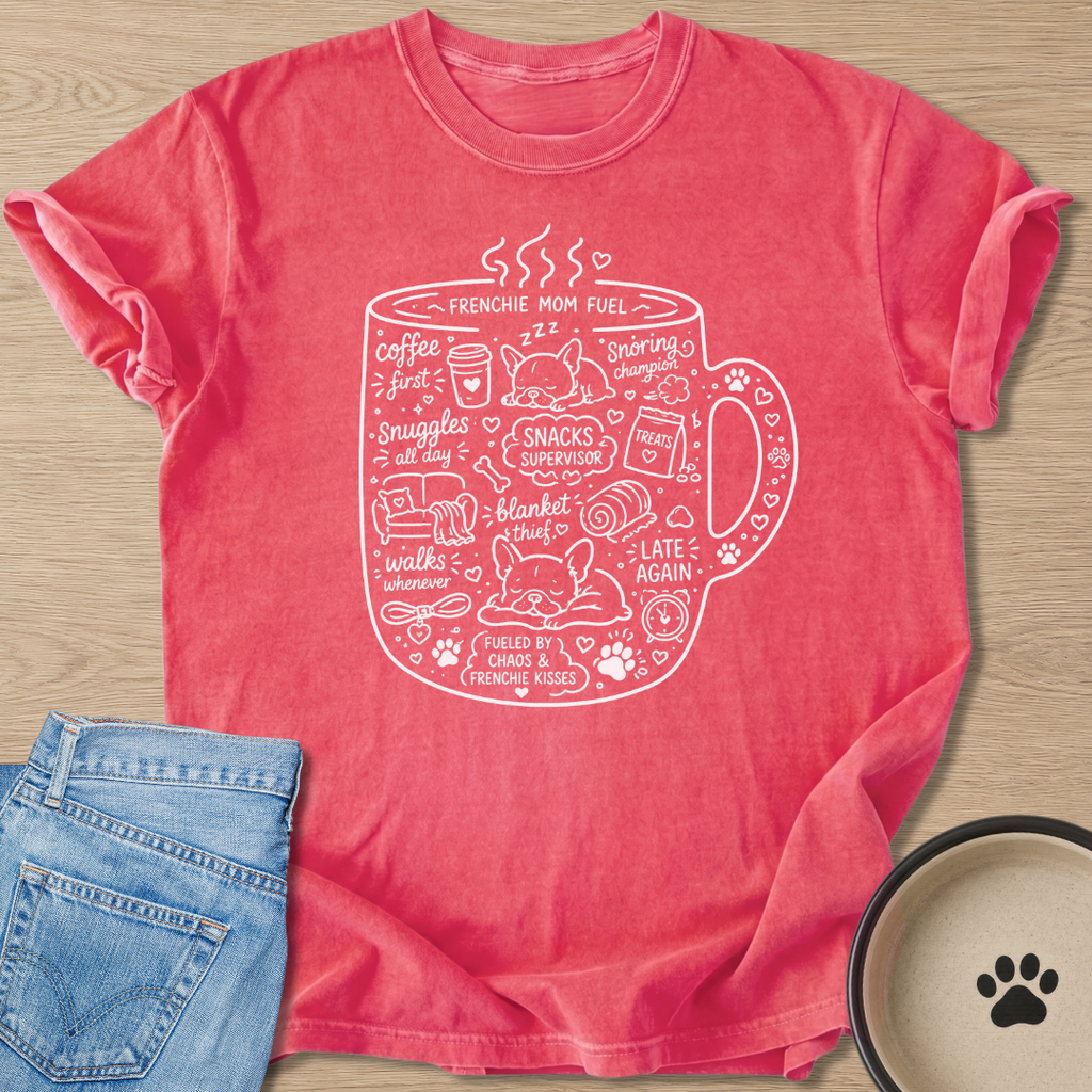 Frenchie Mom Fuel T-shirt