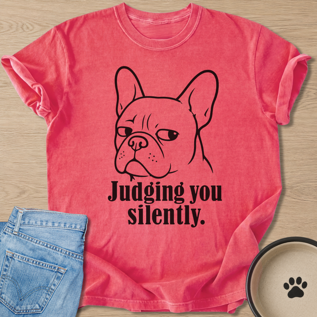 Judging You Silently T-shirt