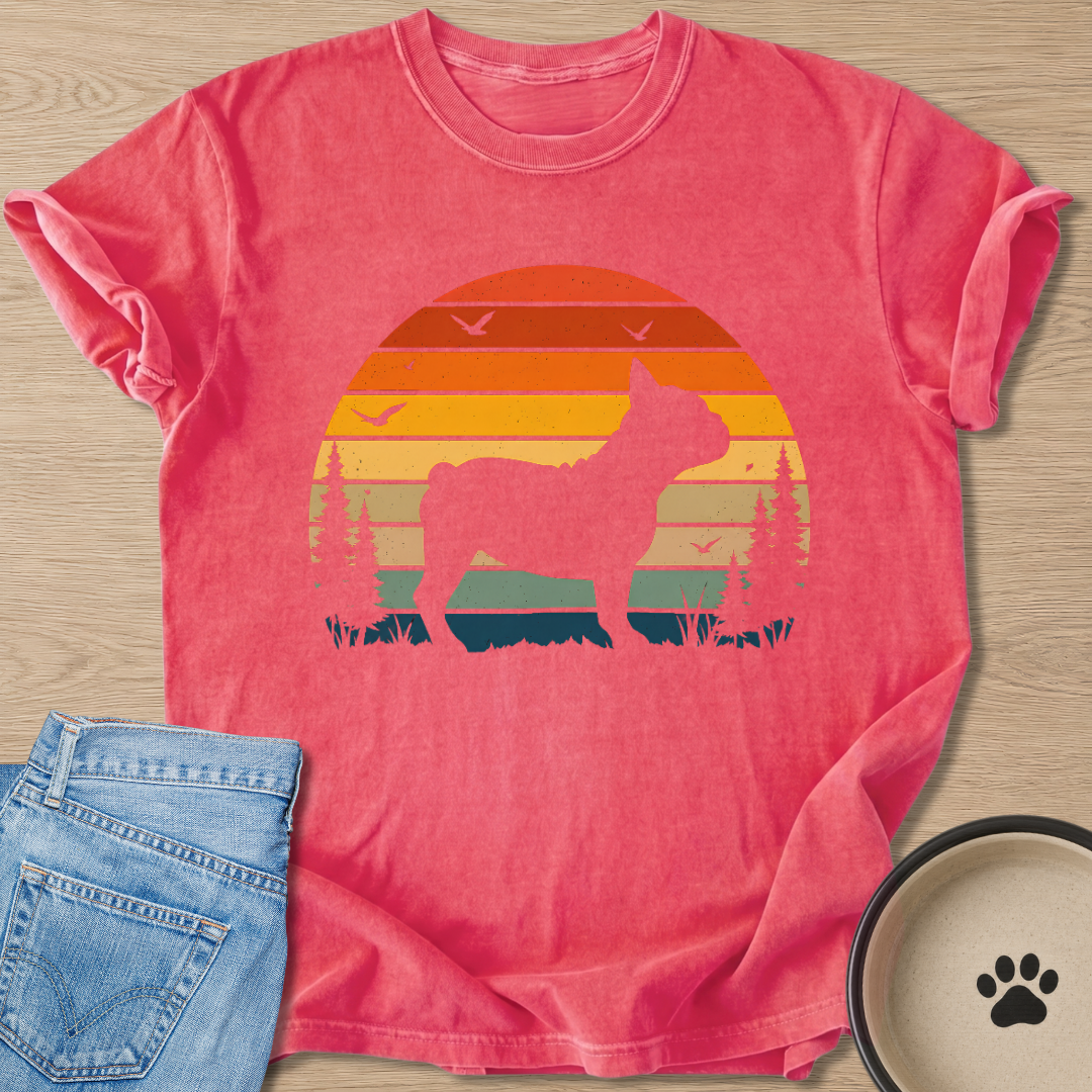 Frenchie Sun T-shirt