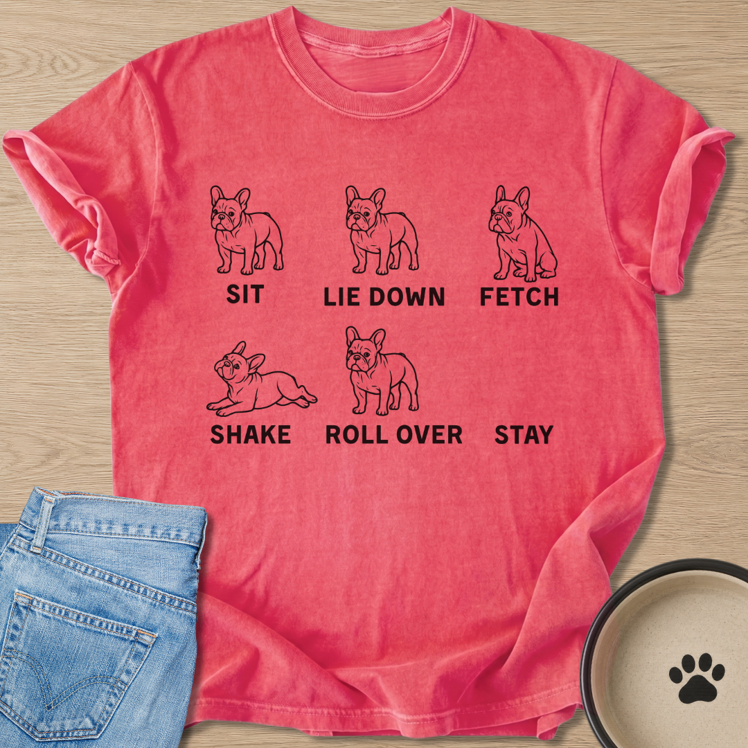 Frenchie Habits T-shirt