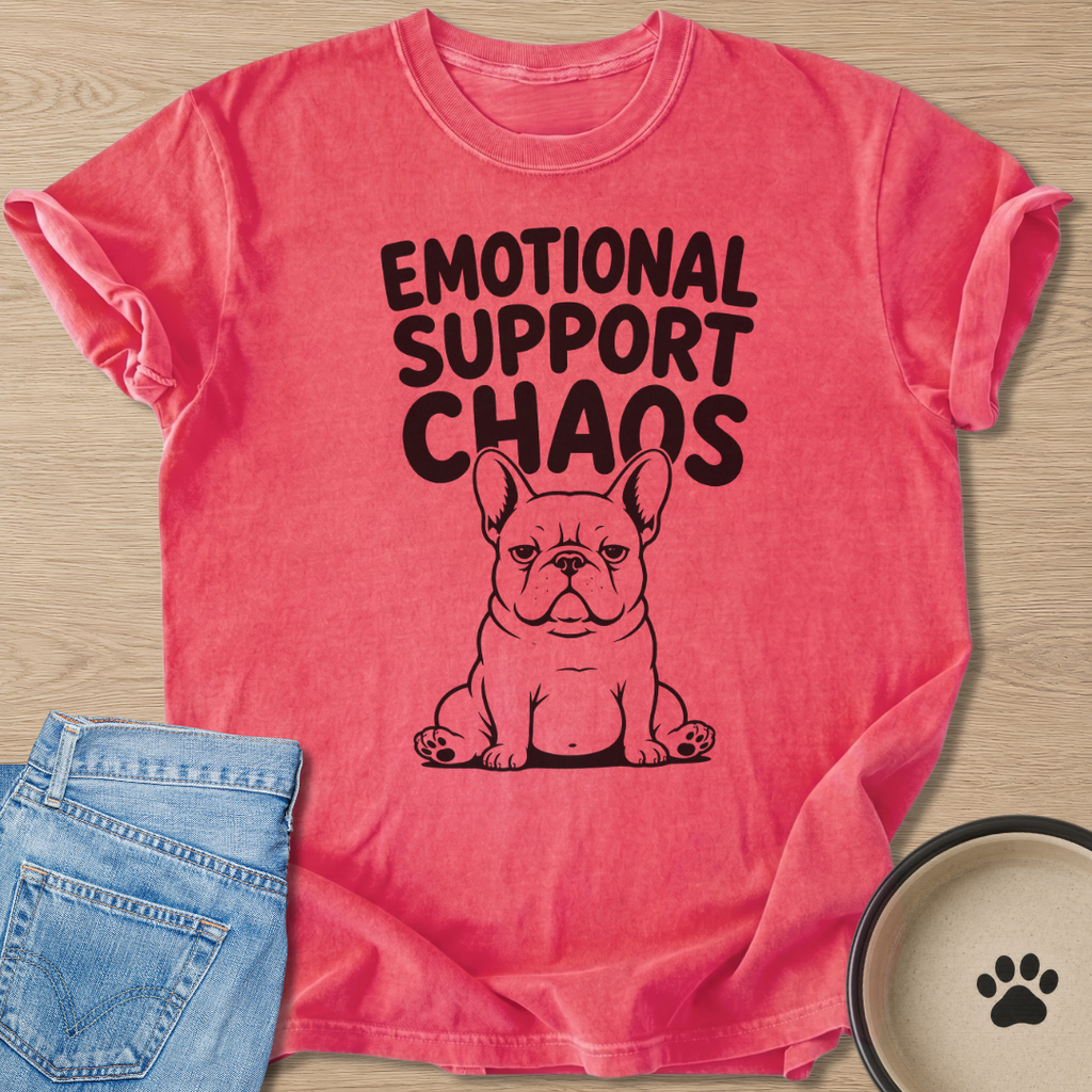 Emotional Support Chaos T-shirt