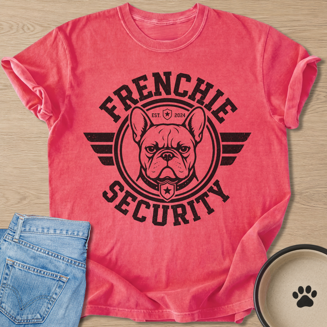Frenchie Security T-shirt