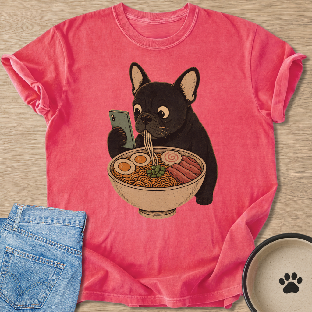 Surprised Frenchie T-shirt