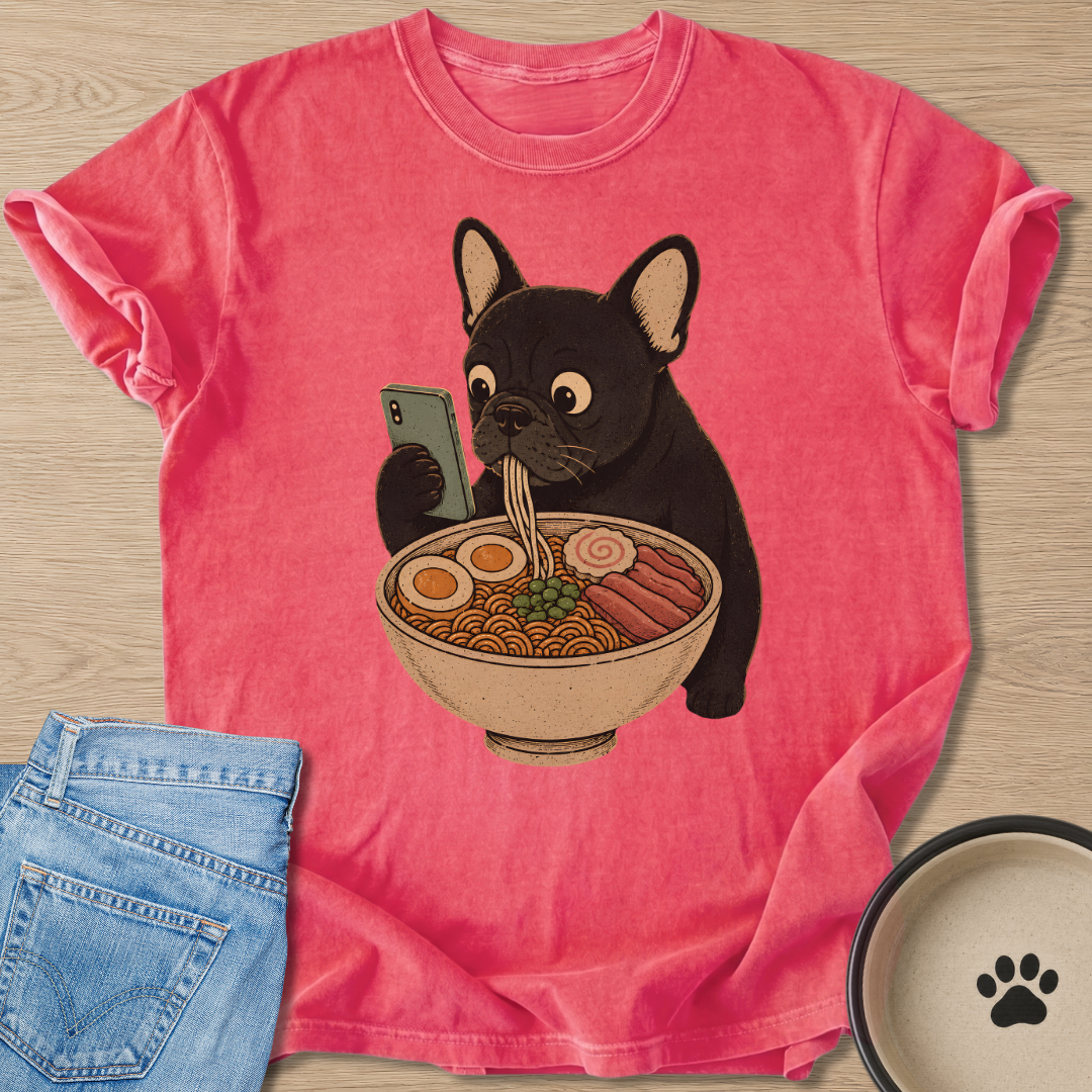 Surprised Frenchie T-shirt