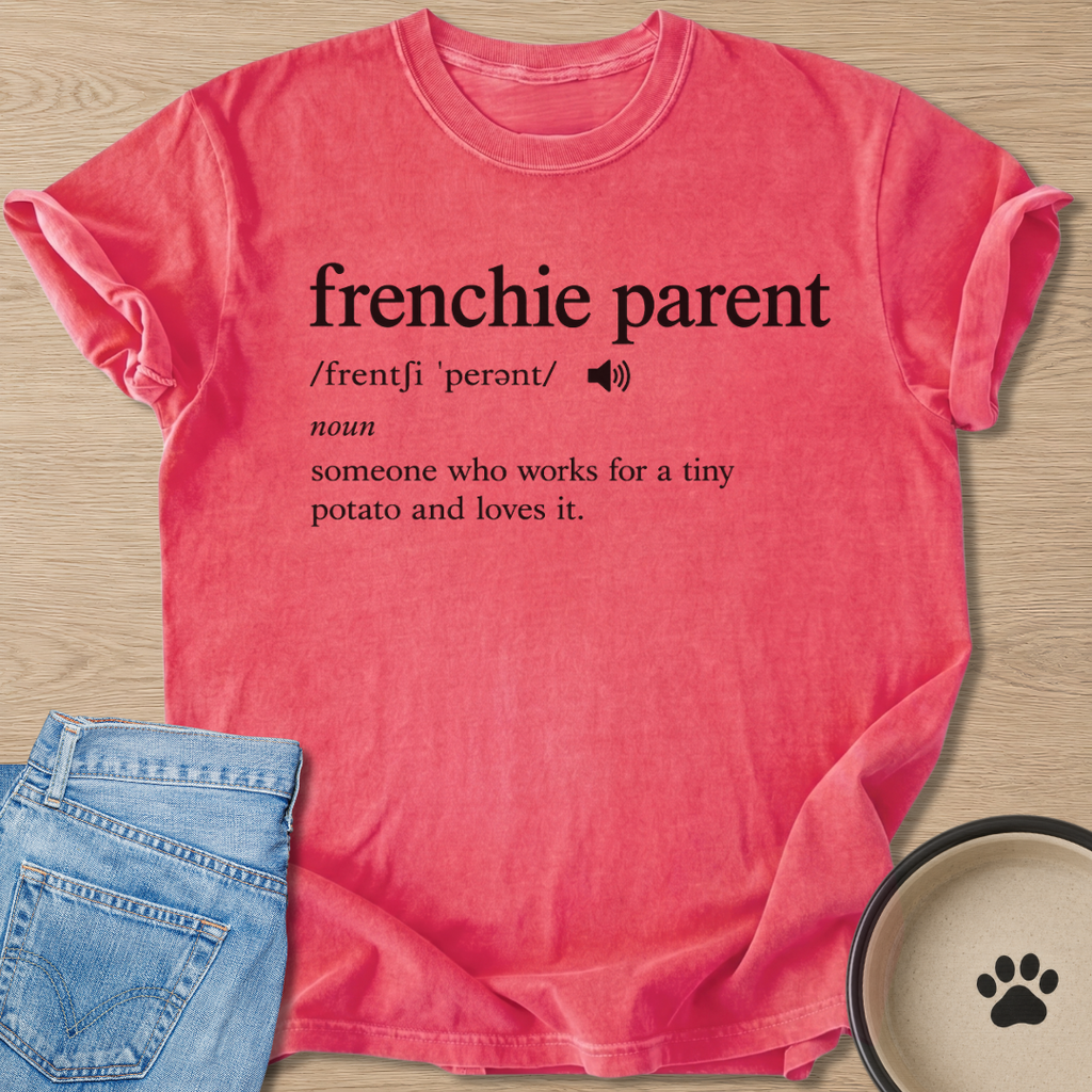 frenchie parent T-shirt