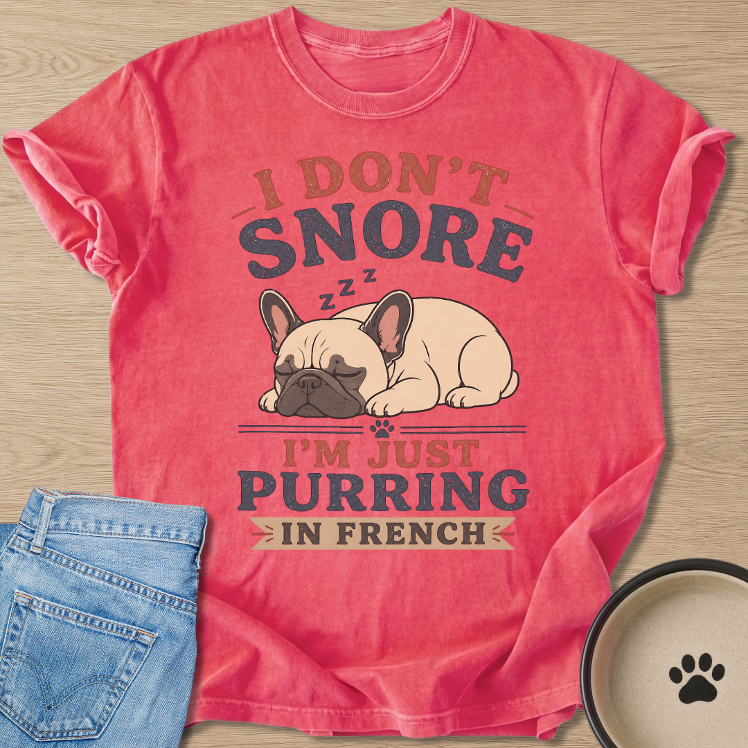 Purring In French T-shirt