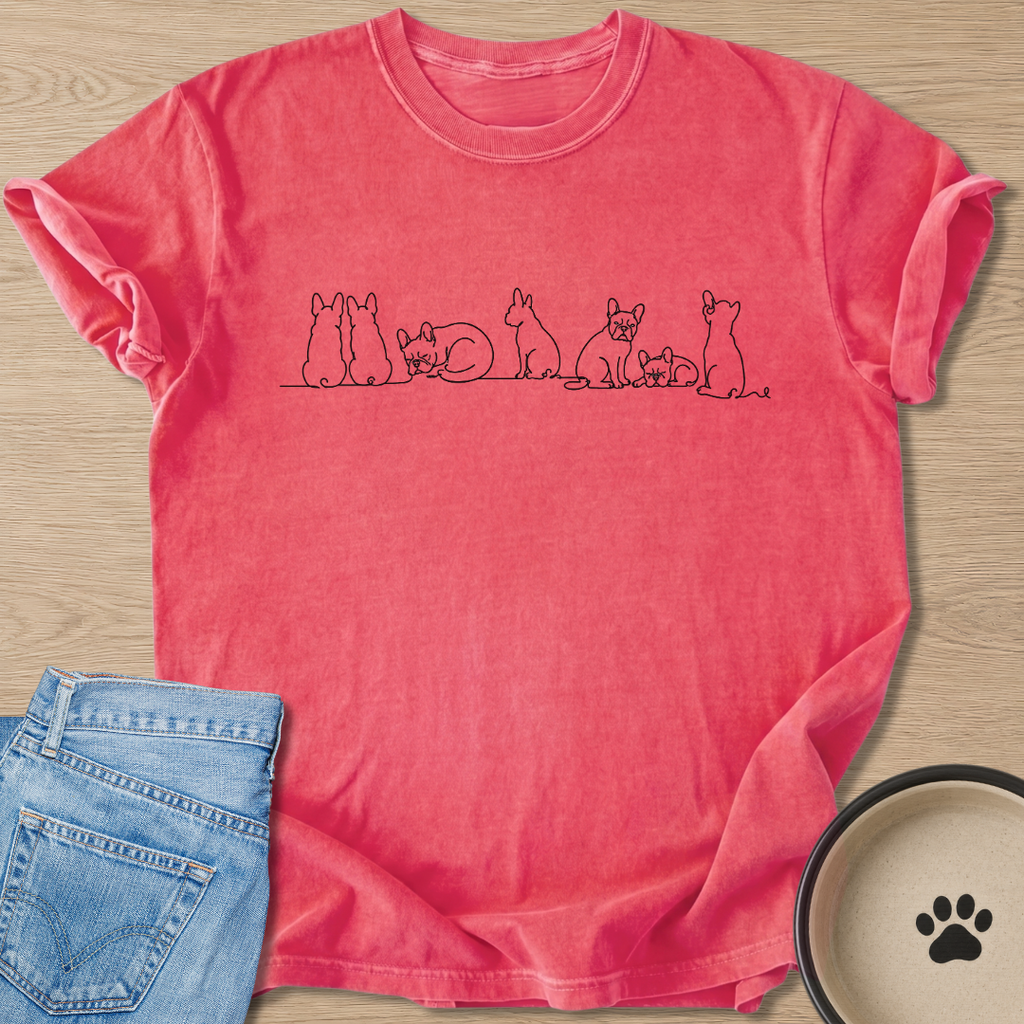 Love in the Lines T-shirt