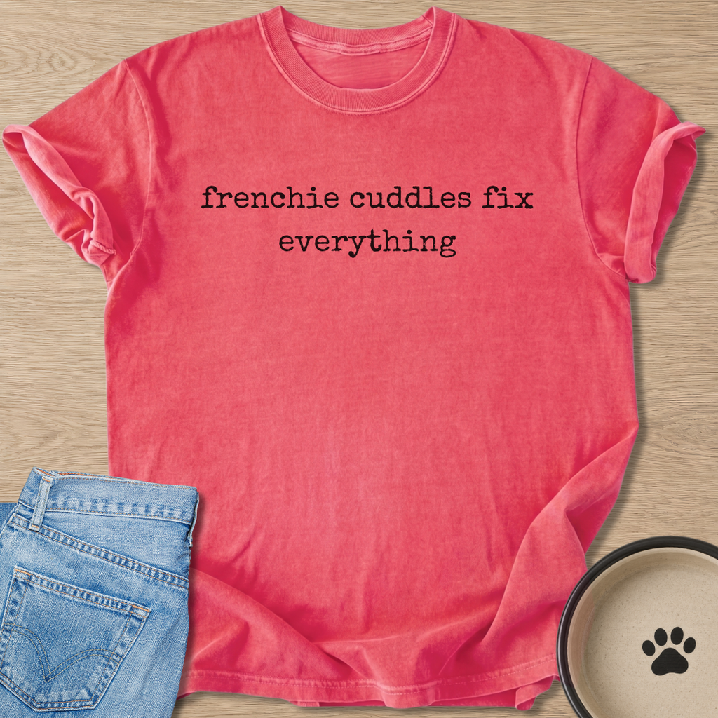Frenchie Cuddles T-shirt