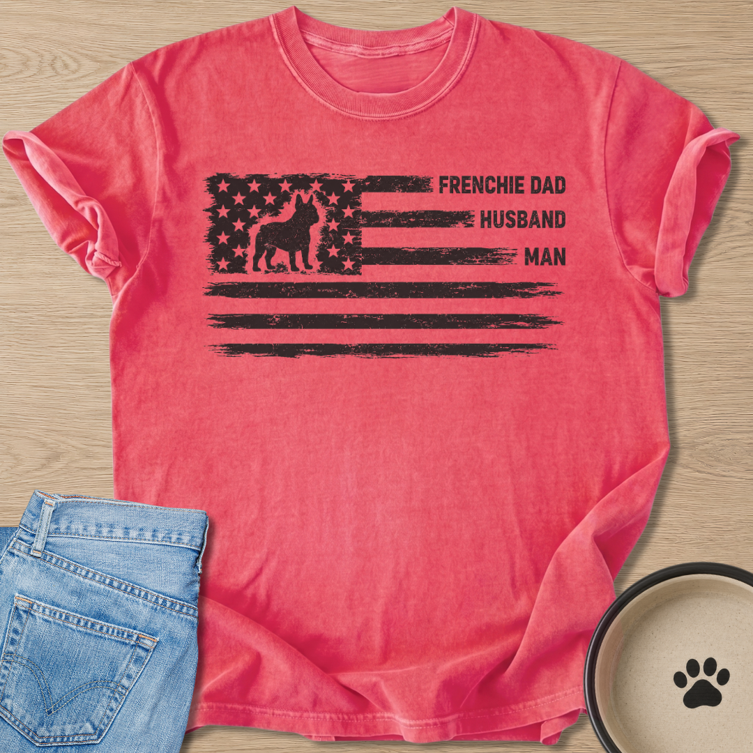 Frenchie Dad T-shirt